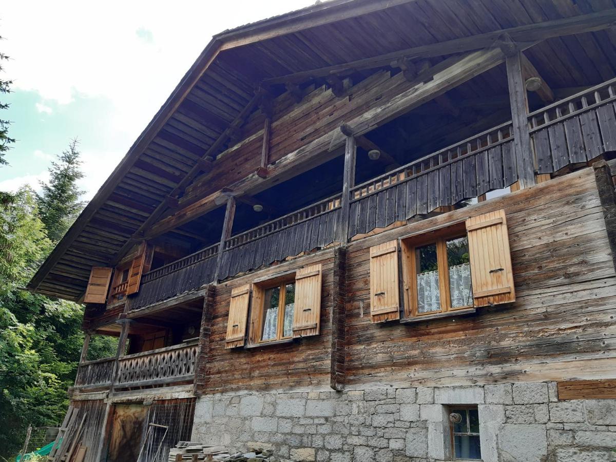Charmieux Appartement En Chalet Typique Le Grand-Bornand Εξωτερικό φωτογραφία